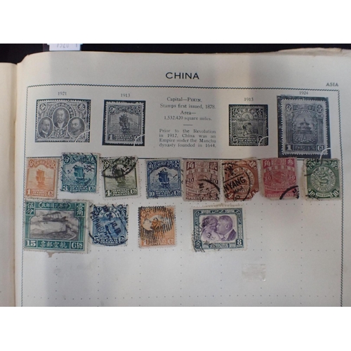 503 - A COLLECTION OF STAMPS, INCLUDING A PENNY BLACK Twopenny blue, and other Victorian stamps, a few Chi... 