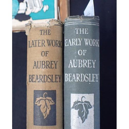 591 - 'THE EARLY WORK OF AUBREY BEARDSLEY' note by H.C. Marillier, John Lane, The Bodley Head 1912, with M... 