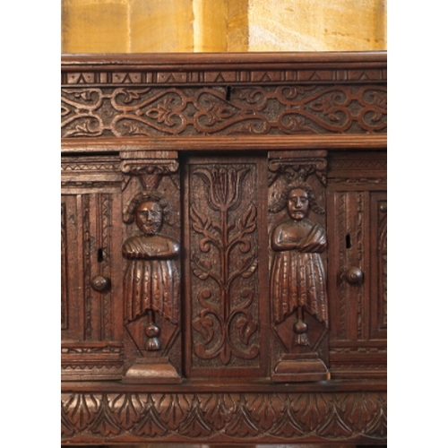 10 - AN ELIZABETHAN OAK COURT CUPBOARD

basically late 16th century, with a hinged rectangular top above ... 