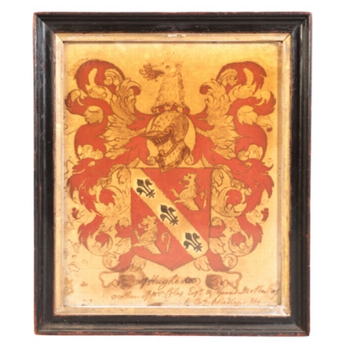 341 - AN ARMORIAL

on parchment of 