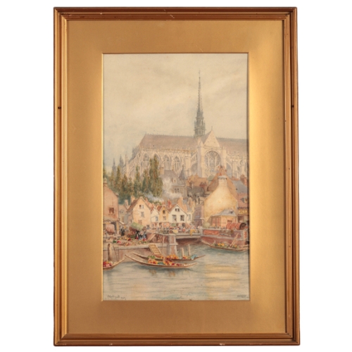 362 - REVD. SIR HUBERT J. MEDLYCOTT (1841-1920) 'Rouen'

signed and dated 1918, watercolour, 42cm x 25.5cm... 