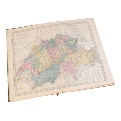 432 - THE CYCLOPAEDIAN OR ATLAS OF GENERAL MAPS

published by Edward Stanford, London 1874, quarto, in the... 