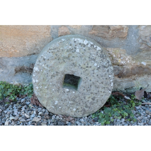 474 - A STONE TROUGH

16th century or later, of rounded rectangular form, 70cm x 60cm; a reconstituted sto... 