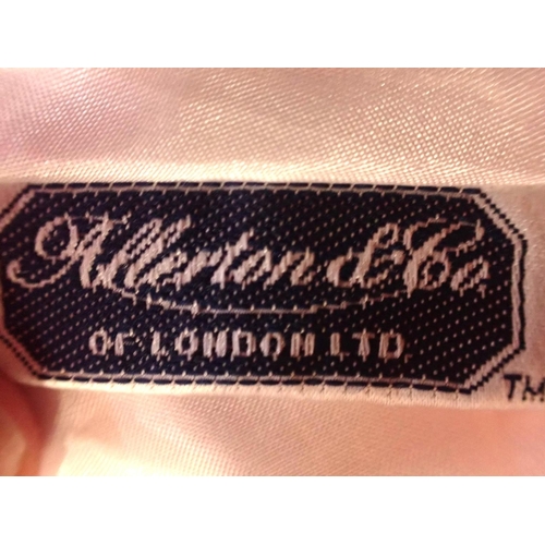 110 - TWO ALLERTON & Co HORSE RACING SILK JACKETS and matching caps