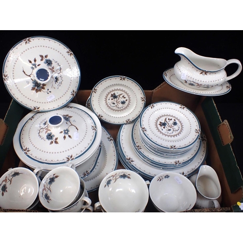 129 - A ROYAL DOULTON 'OLD COLONY' DINNER SERVICE