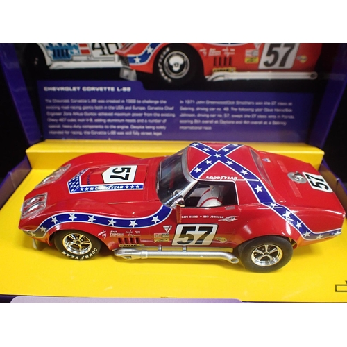 237 - A SCALEXTRIC SPORT CAR - CHEVROLET CORVETTE L-88 No57 C2502A, limited edition; number 7633 of 10000,... 