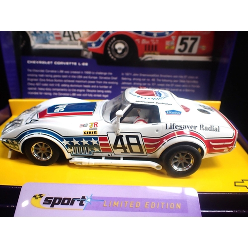 240 - A SCALEXTRIC SPORT CAR - CHEVROLET CORVETTE L-88 No48 C2503AT, limited edition: number 159 of 10000,... 