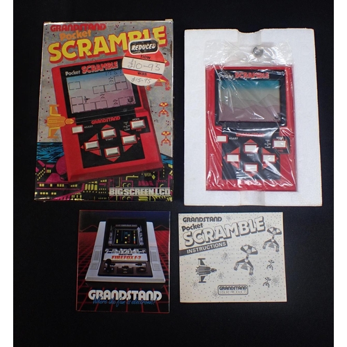 255 - GRANDSTAND LEISURE PRODUCTS 'CRAZY KONG' 1982 LCD electronic game, boxed with instructions, and 'Poc... 