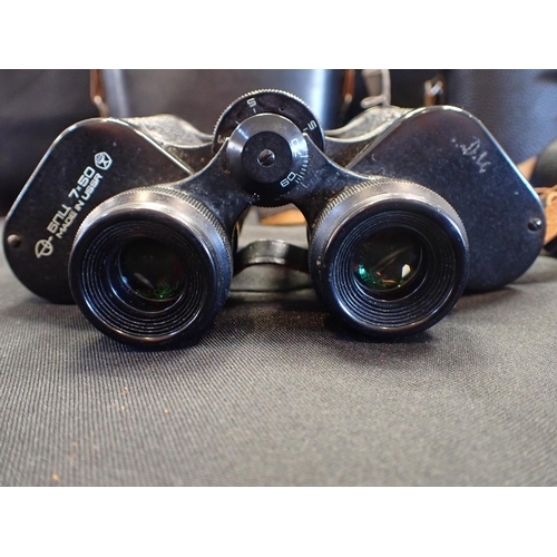 312 - TWO PAIRS OF RUSSIAN BINOCULARS