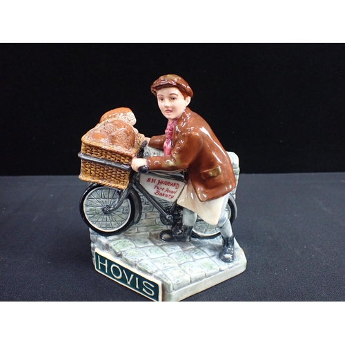 344 - A ROYAL DOULTON LIMITED EDITION 'THE HOVIS BOY' FIGURE 16cm high, 444/600 boxed with certificate