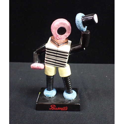 348 - A COALPORT LIMITED EDITION 'BERTIE BASSETT' FIGURE 16cm high 530/1500, boxed with certificate