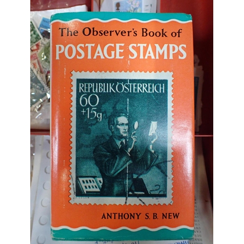 573 - A COLLECTION OF POSTAGE STAMPS, SOME IN ALBUMS many loose unsorted, Victorian GB, and later in an ol... 