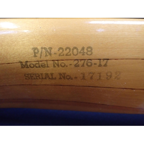 583 - A SENSENICH CORP. LAMINATED PROPELLER P/N-22048 Model No. -276-17 Serial No.-17192, fitted with a cl... 