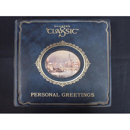 594 - A COLLECTION OF EDWARDIAN AND LATER POSTCARDS advertising, shipping, WWI embroidered, greetings, com... 