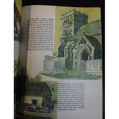 612 - GARDINER, RENA, 'DORSET: TARRANT TO BLANDFORD' published 1970, paperback with cloth bound spine