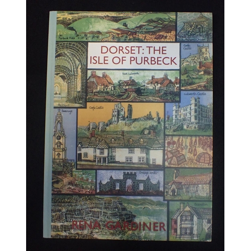 614 - GARDINER, RENA, 'DORSET: THE ISLE OF PURBECK' new edition, published by the Dovecote Press, card bou... 