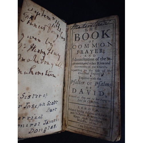 615a - CLEMENT MAROT & THEODORE DE BEZE: 'LES PSEAUMES DE DAVID' a miniature edition, H. Haultin, La Rochel... 