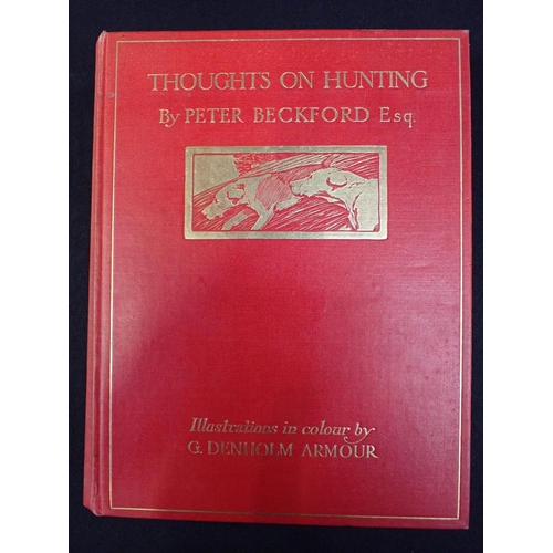 617 - CHARLES SIMPSON: THE HARBORO' COUNTRY and CHARLES SIMPSON: LEICESTERSHIRE AND ITS HUNTS both 1st edi... 