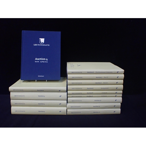 620 - LEU NUMISMATIK COIN AUCTION CATALOGUES various (14)