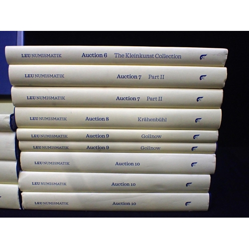 620 - LEU NUMISMATIK COIN AUCTION CATALOGUES various (14)