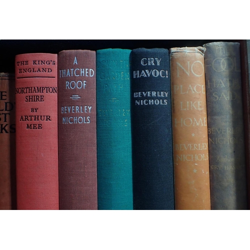 624 - BEVERLEY NICHOLS; 'THE FOOL HATH SAID' (SIGNED COPY) Jonathan Cape 1936 (jacket faded and clipped), ... 