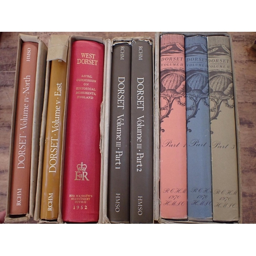 629 - R.C.H.M.DORSET, VOLUME II, PARTS 1,2 AND 3 Volume III, parts 1 and 2, Vol I, West, vol IV, North, an... 