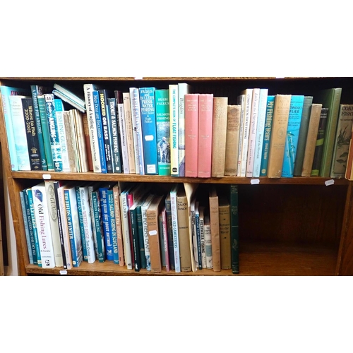633 - A COLLECTION OF FISHING BOOKS with some others about country pastimes