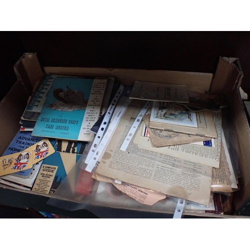 638 - A QUANTITY OF MILITARY INTEREST BOOKS AND EPHEMERA biographies, history, wartime pamphlets, manuals,... 
