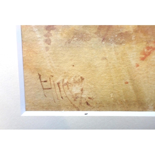 661 - THREE WATERCOLOURS: F.C. DIXEY (Exh. 1881) 'ON WIMBLEDON COMMON, APRIL '93' 42 x 53cm (framed), anot... 