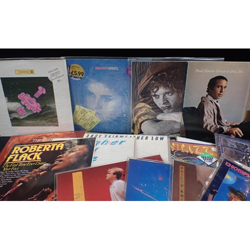 70 - A GOOD COLLECTION OF VINYL LPs IN THEIR PROTECTIVE SLEEVES A broad range of artists to include; Leve... 