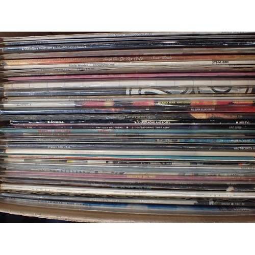 74 - A GOOD COLLECTION OF VINYL LPs IN THEIR PROTECTIVE SLEEVES A broad range of artists to include: Pink... 