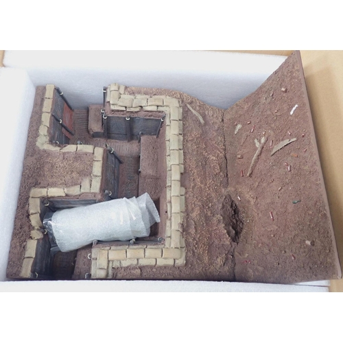 229 - W BRITAIN WORLD WAR 1 BRITISH TRENCH SECTIONS No.1-5 51014 Infantry Trench with Sniper Pit, 51015 In... 