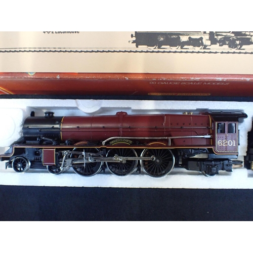 238 - HORNBY 00 GAUGE LOCOMOTIVES LMS R2206 Coronation, R2179 Duchess of Gloucester, R832 Princess Elizabe... 