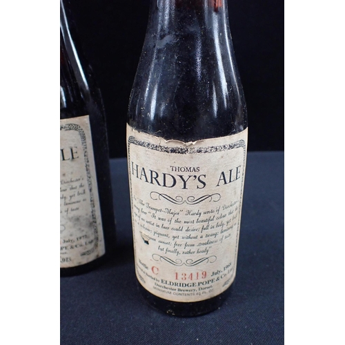 27 - TWO BOTTLES OF ELDRIDGE, POPE 'HARDY'S ALE' 1968, and other ales (7)