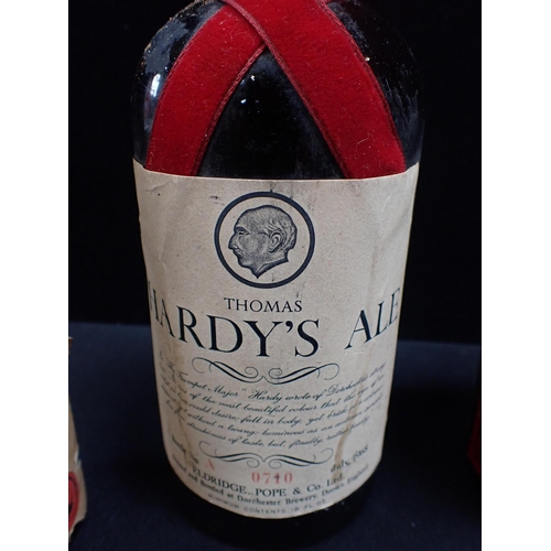 27 - TWO BOTTLES OF ELDRIDGE, POPE 'HARDY'S ALE' 1968, and other ales (7)