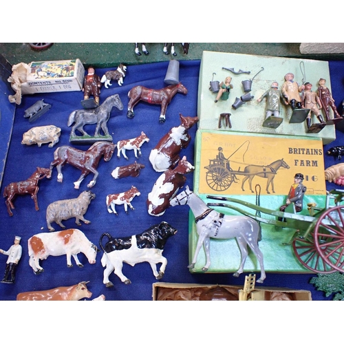 288 - A LARGE COLLECTION OF BRITAIN'S FARM SERIES a few boxed pieces, most loose, wrapped for many years i... 