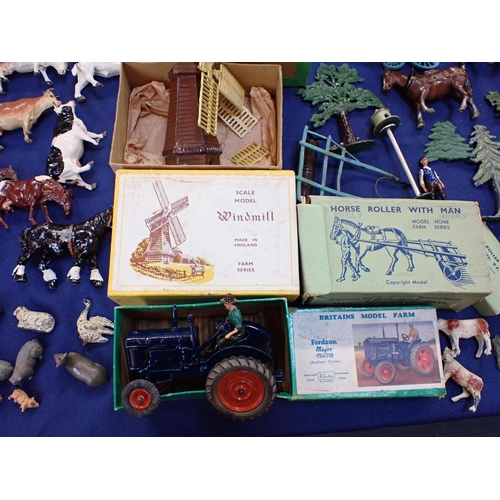 288 - A LARGE COLLECTION OF BRITAIN'S FARM SERIES a few boxed pieces, most loose, wrapped for many years i... 