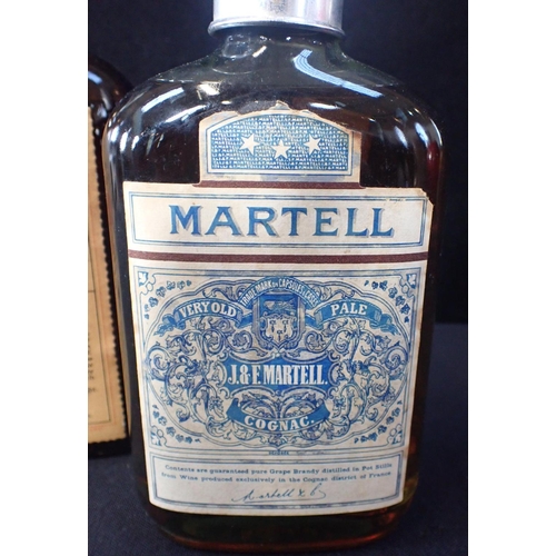 330 - WHITE HORSE WHISKY; A 1957 BOTTLE and a bottle of Martell Very Old Pale (2)