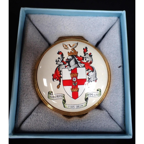 567 - A COLLECTION OF SMALL ENAMEL HALCYON DAYS BOXES (9) including royal commemoratives