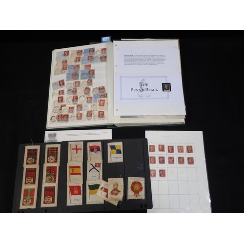 600 - STAMP ALBUM OF PENNY REDS AND A PENNY BLACK