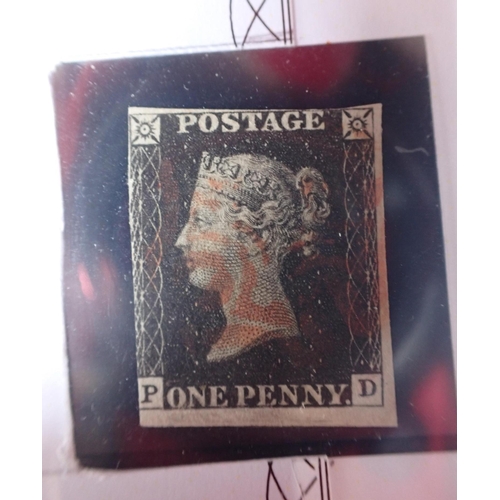 600 - STAMP ALBUM OF PENNY REDS AND A PENNY BLACK