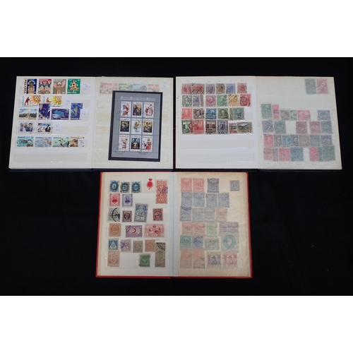 604 - A SMALL QUANTITY OF BRITISH AND INTERNATIONAL STAMPS including 19th century