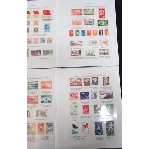 610 - A FOLDER OF CHINESE STAMPS