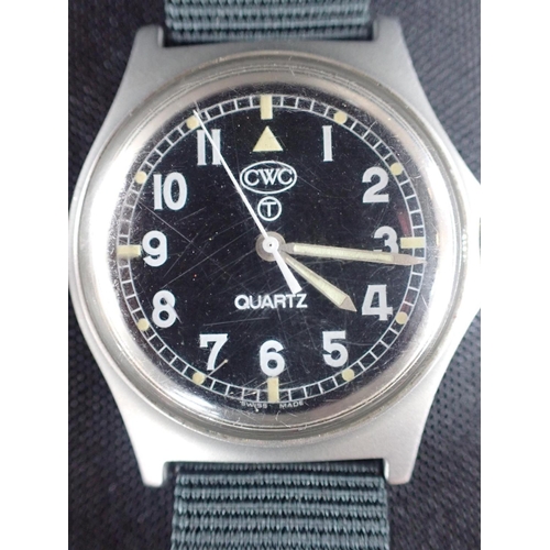 616 - CWC QUARTZ MILITARY WRISTWATCH