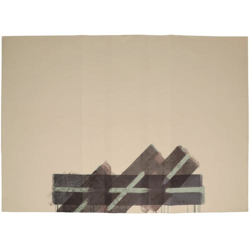 142 - *RICHARD SMITH (1931-2016) 'Two of a Kind Ia (light blue cross)'

1978, signed, dated and numbered 3... 