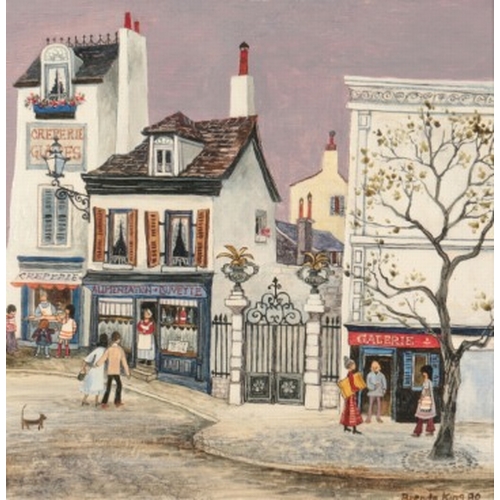 150 - *BRENDA KING (1934-2011) 'Mont-Cenis, Paris'

signed and dated '80 lower right, further signed, date... 