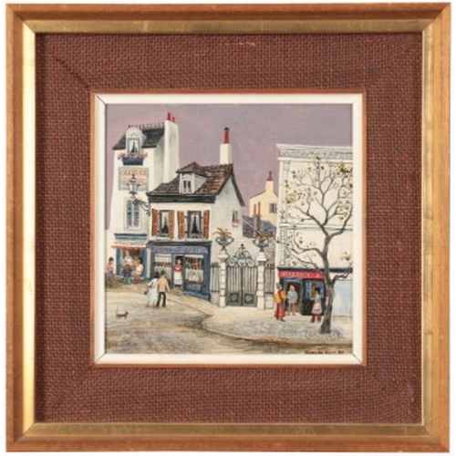 150 - *BRENDA KING (1934-2011) 'Mont-Cenis, Paris'

signed and dated '80 lower right, further signed, date... 