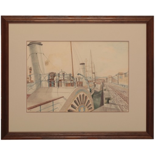 62 - *JOHN NORTHCOTE NASH (1893-1977) 'Britannia in Winter Quarters'

signed and dated 1938 lower left, w... 