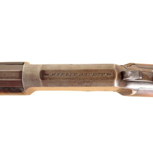 32 - A .41 MARLIN 1871 MODEL RIM-FIRE RIFLE

No. 230813, 69cm barrel 

Note: You must be over 18 to purch... 