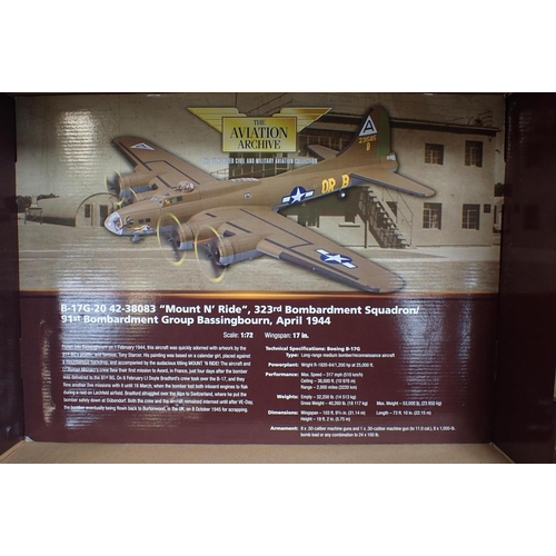 164 - CORGI 'THE AVIATION ARCHIVE' NOSE ART COLLECTION No.US34011 CONSOLIDATED B-24J LIBERATOR 'MICHIGAN' ... 